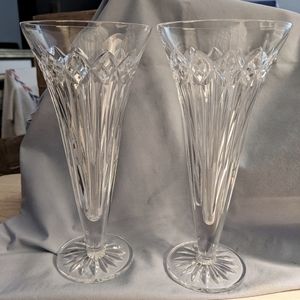 PAIR of WATERFORD CRYSTAL VASES